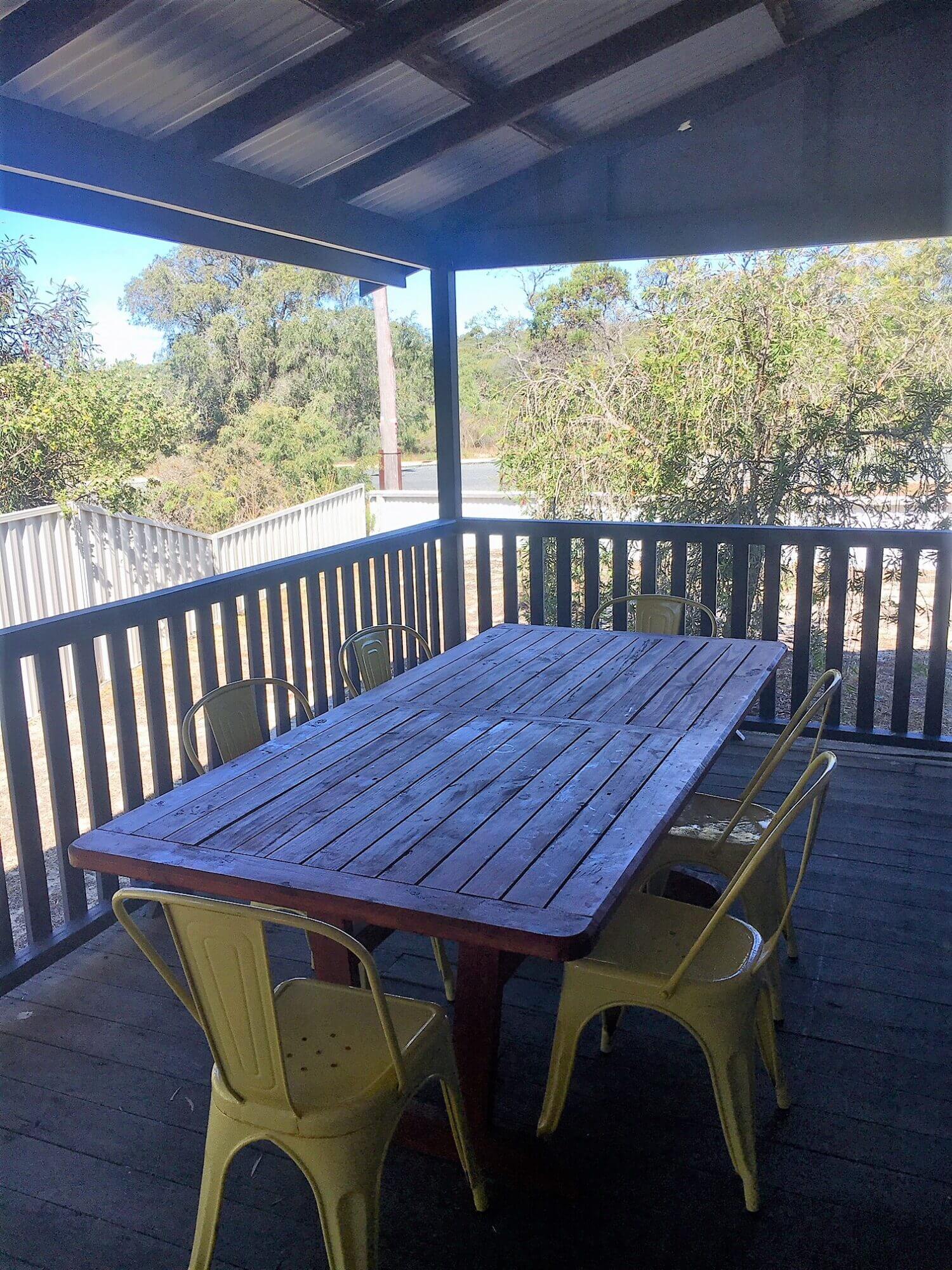 Weekender - Accommodation in Bremer Bay - 21 Barbara Street. Natural bushland views from the front verandah. Lots of bird life