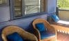 Weekender - Accommodation in Bremer Bay - 21 Barbara Street. Outdoor cane chairs and lounge area near BBQ