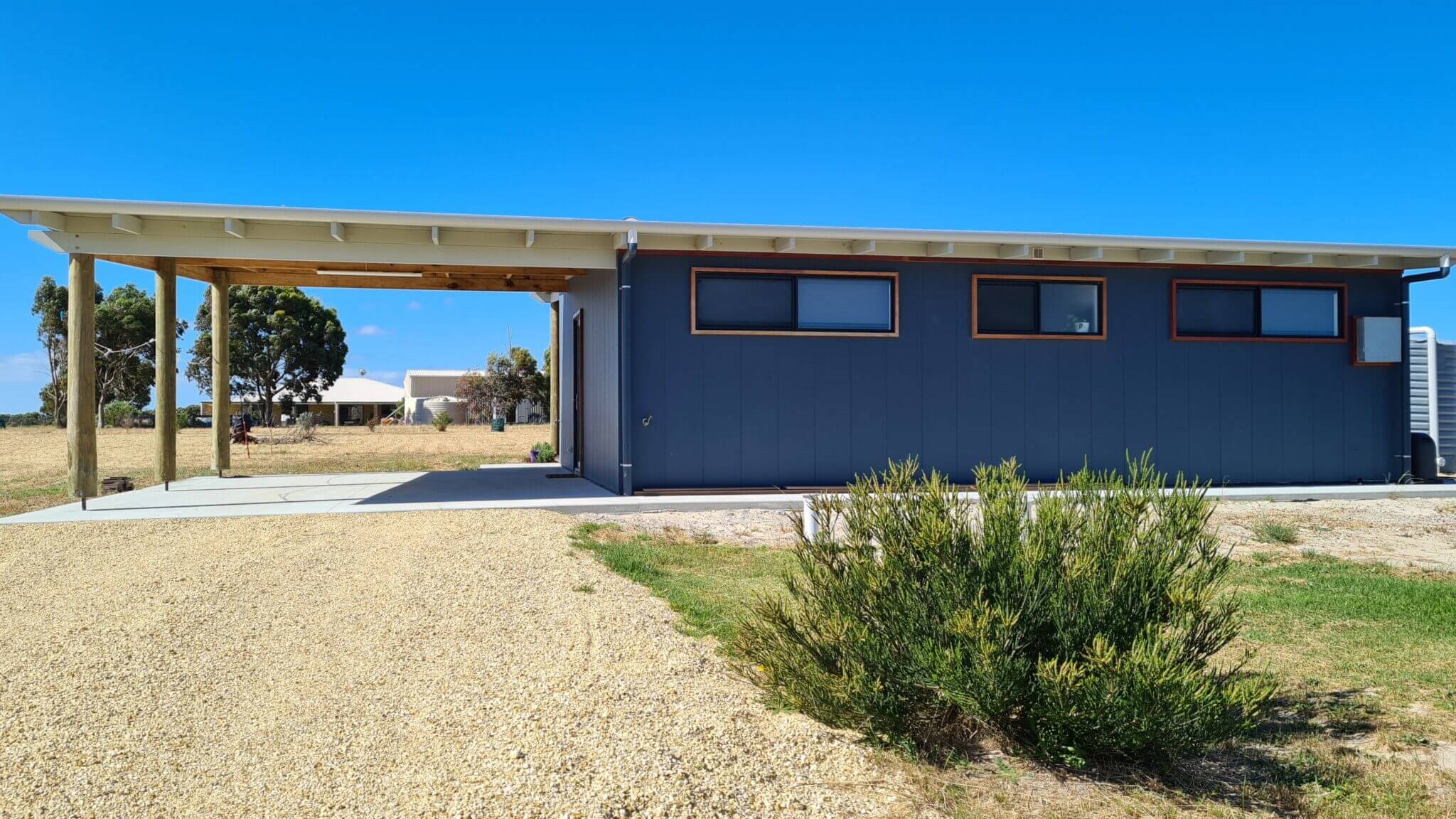 Rear of House - Block 785 - Accommodation in Bremer Bay - Lot 785 Freeman Drive Bremer Bay
