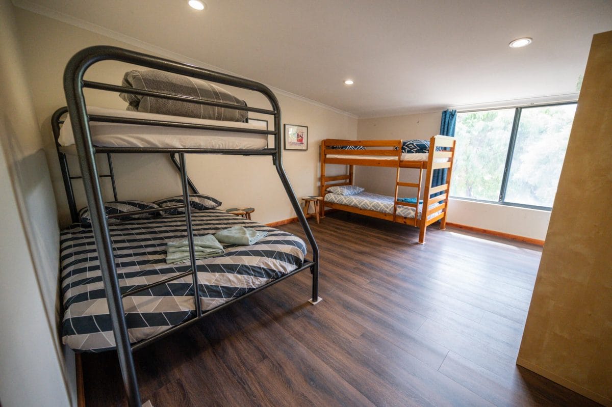 Blossoms - 55 Gneiss Hill Road Bremer Bay - Bedroom 3 - 2 Singles and a Trio Bunk