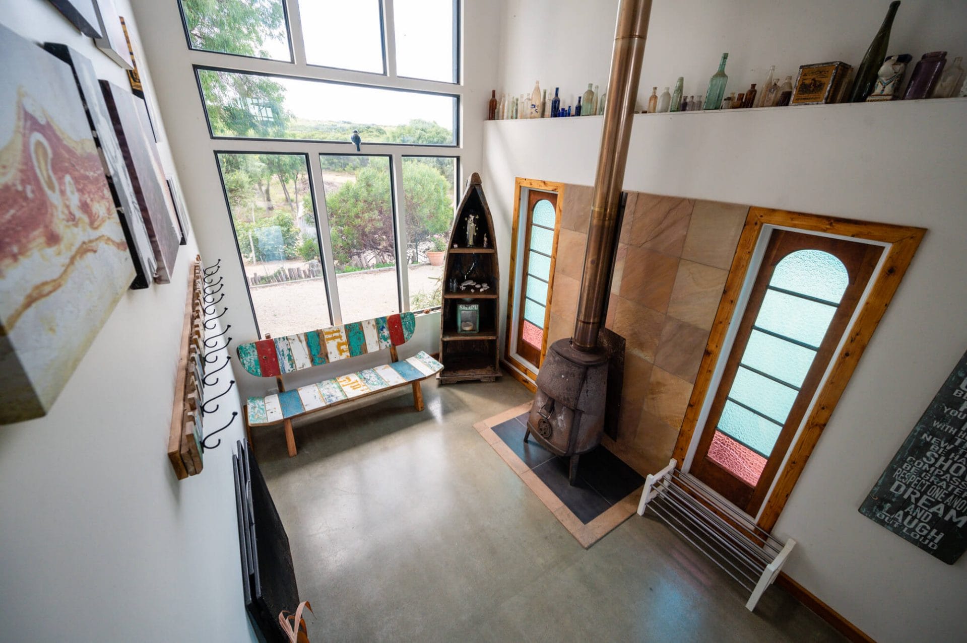 Blossoms - 55 Gneiss Hill Road Bremer Bay - Fireplace