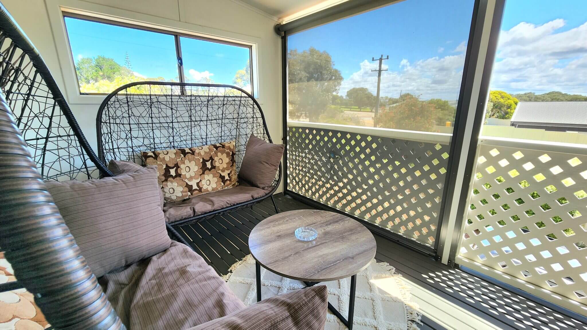 Accommodation in Bremer Bay - 3 John St - Upstairs Balcony