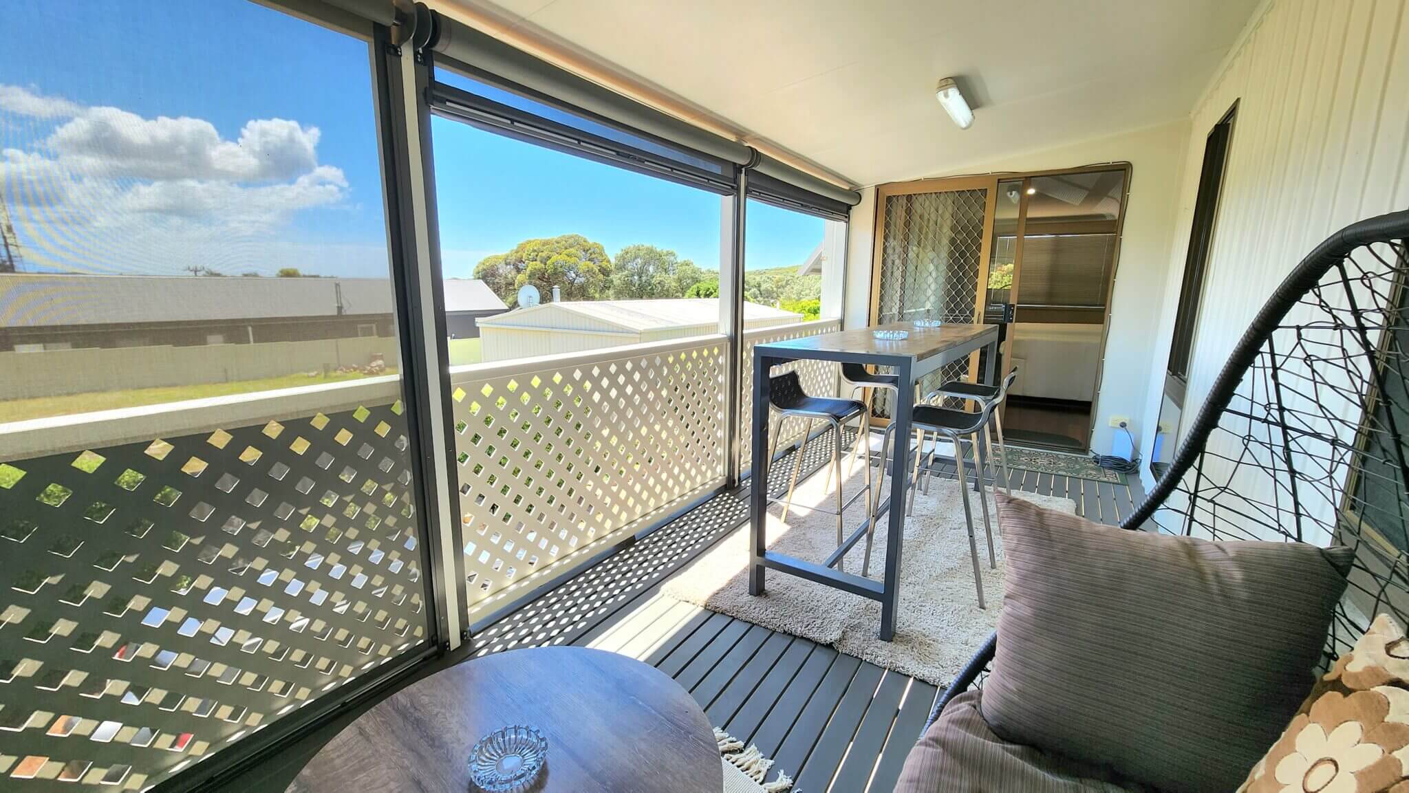 Accommodation in Bremer Bay - 3 John St - Upstairs Balcony