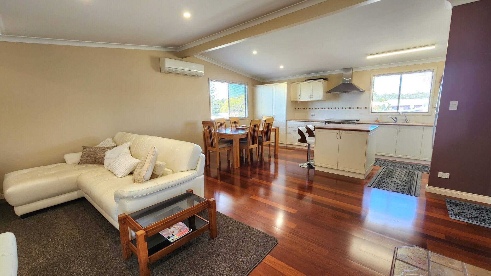 Accommodation in Bremer Bay - 3 John St - Upstairs Lounge & Kitchen