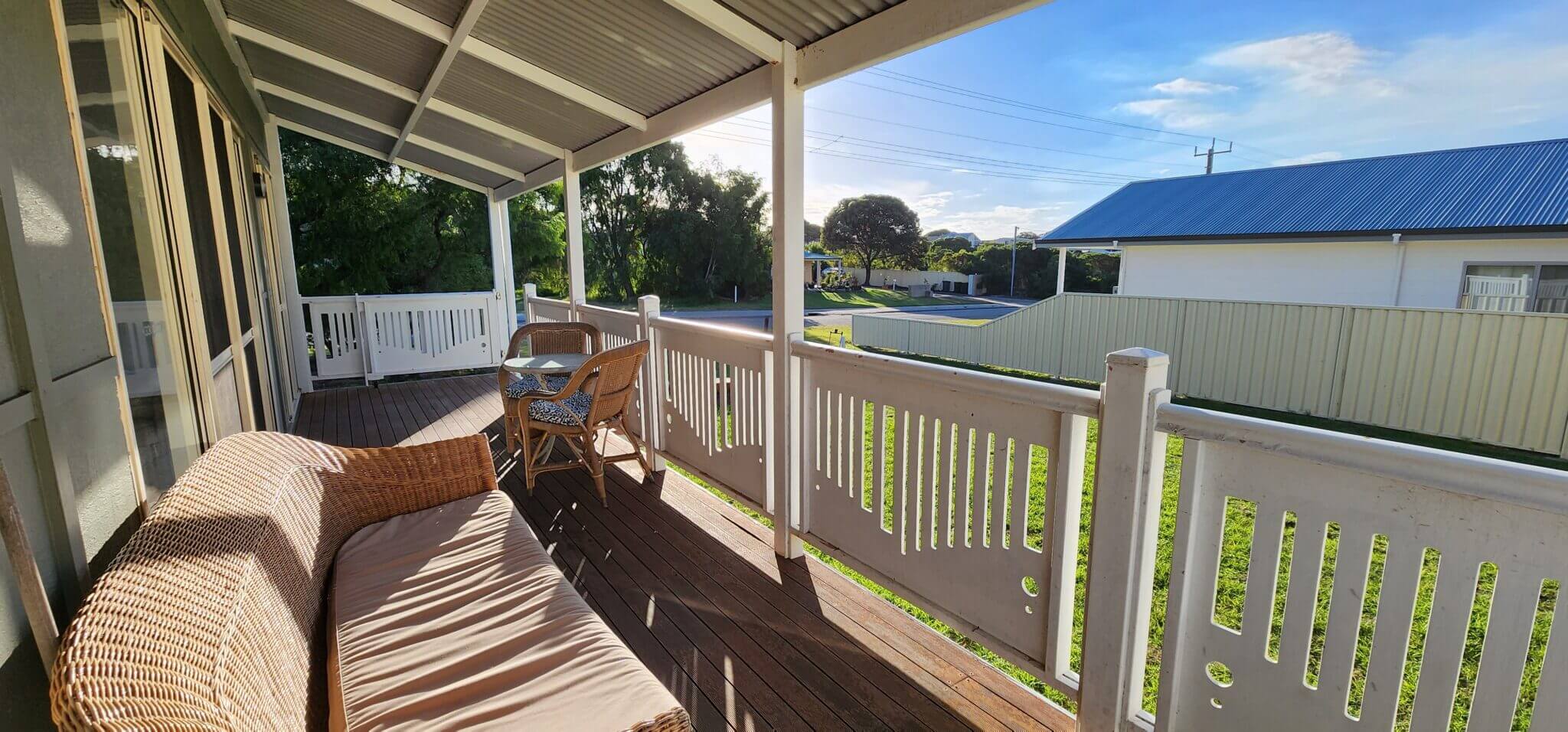 The Bay Cottage - Accommodation in Bremer Bay - 9 Roderick Street - Front Verandah