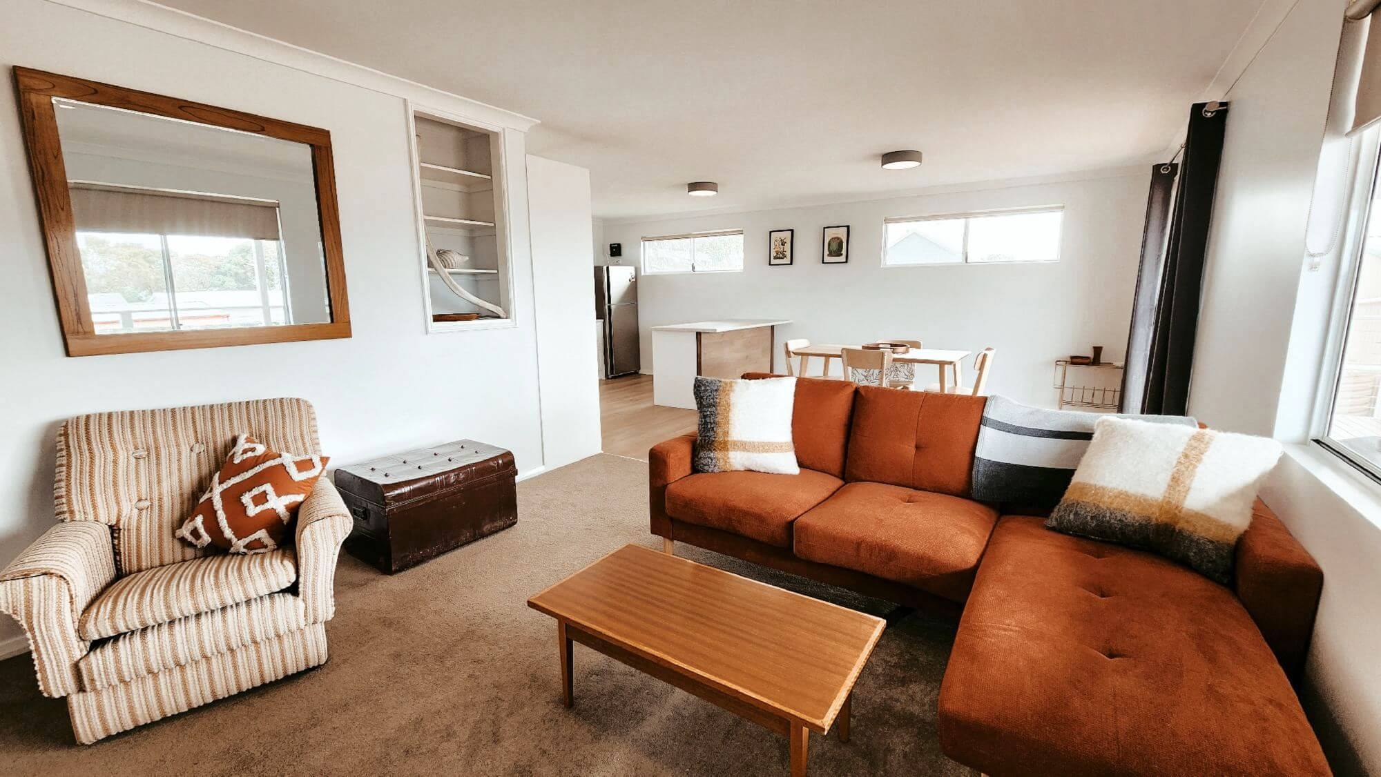 Lounge - Blue Dune Duo Unit B - Accommodation in Bremer Bay - 12A Margaret Street Bremer Bay