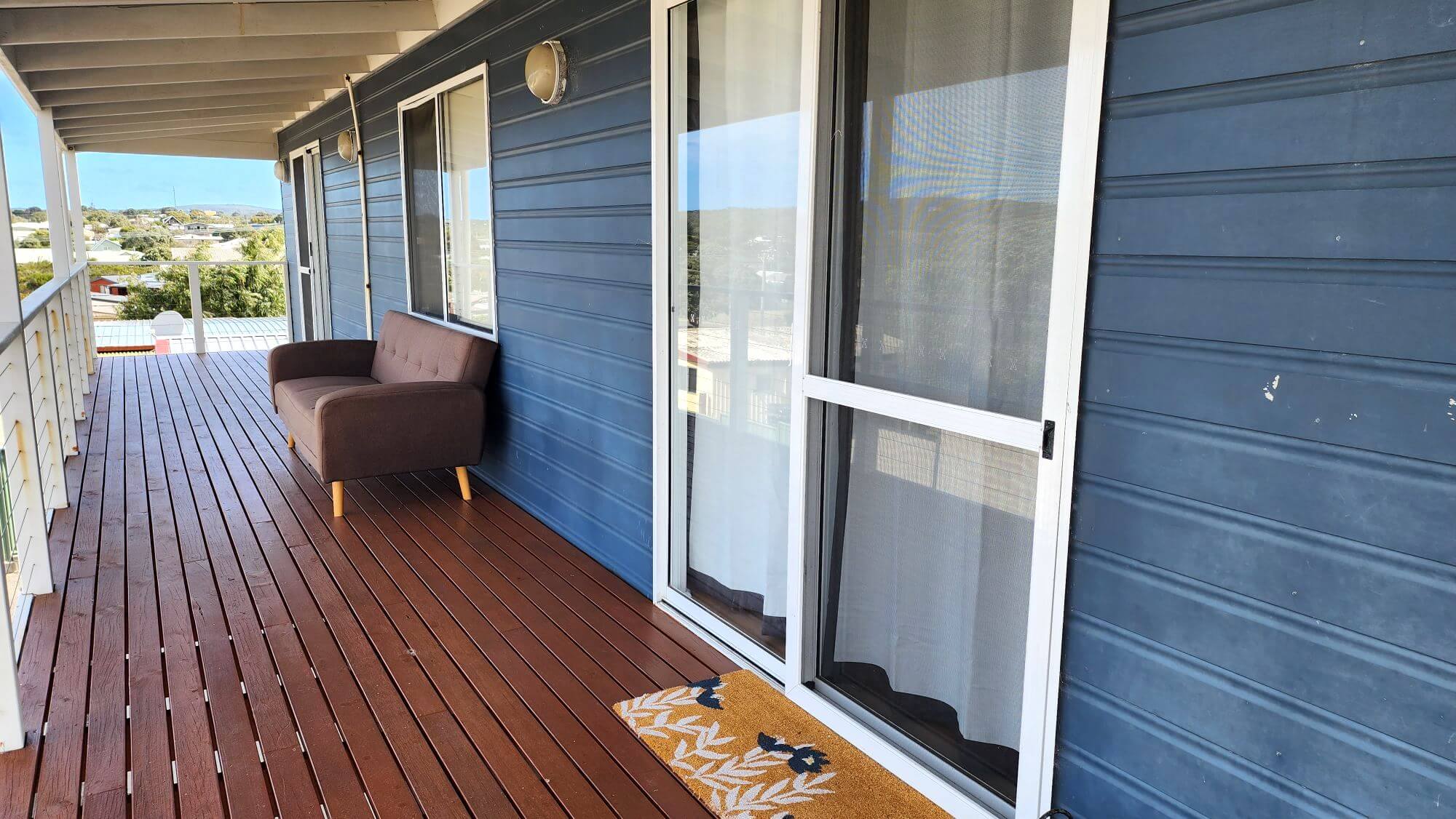Outside Balcony - Blue Dune Duo Unit B - Accommodation in Bremer Bay - 12A Margaret Street Bremer Bay