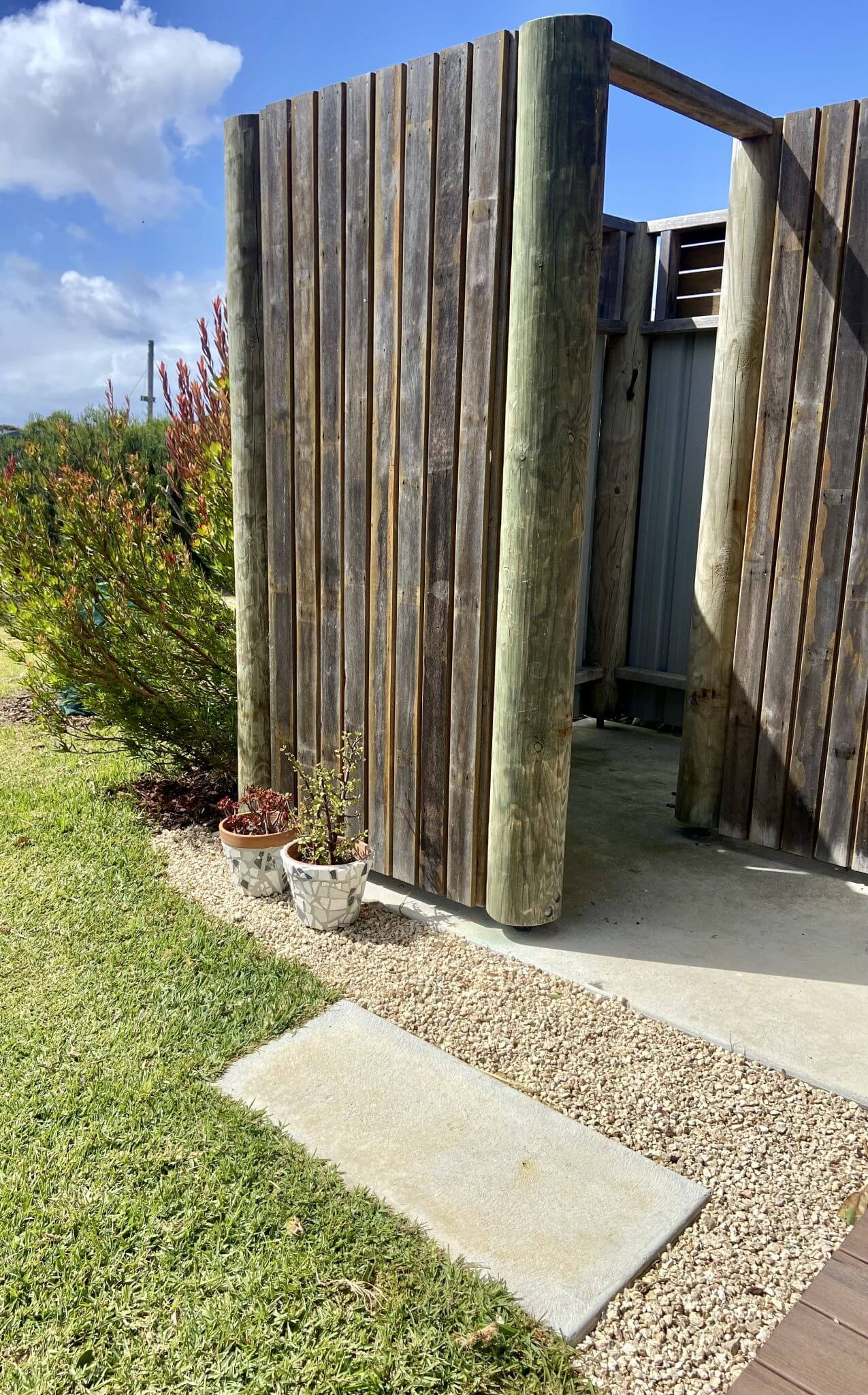 Outside Shower - Block 785 - Accommodation in Bremer Bay - Lot 785 Freeman Drive Bremer Bay