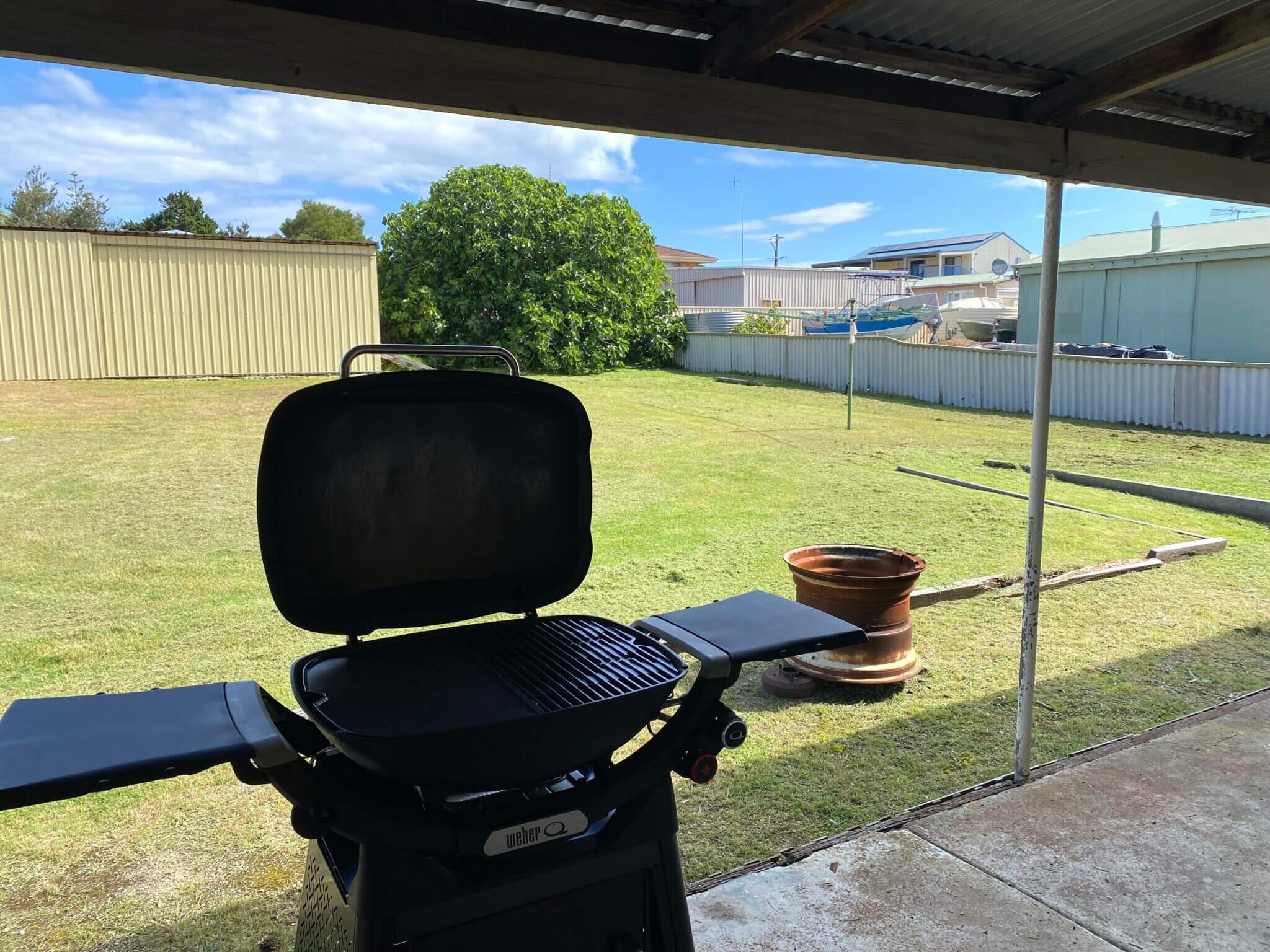 Accommodation in Bremer Bay - 17 Emma Street - Backyard - BBQ