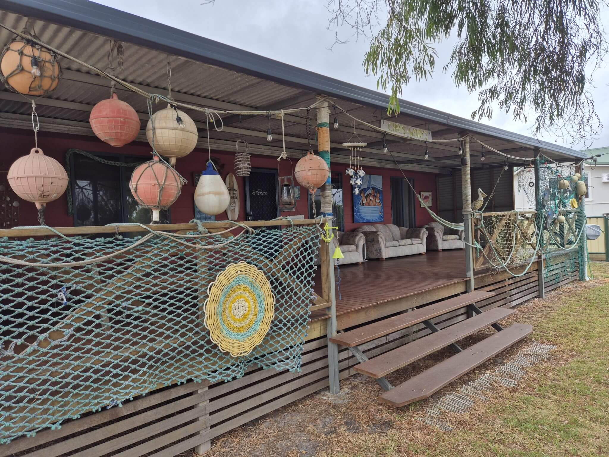 Accommodation in Bremer Bay - 10 Agnes Place - Front Porch